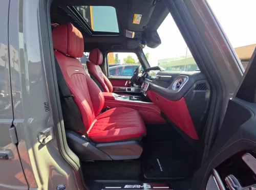 Mercedes-Benz G63 4.0L Petrol 2026 - Grey / Red - carsooq