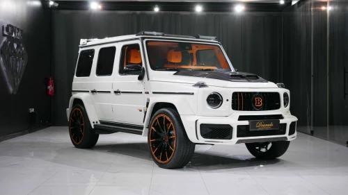 2021 Mercedes-Benz G800 by Brabus, White Exterior