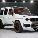 2021 Mercedes-Benz G800 by Brabus, White Exterior - Thumbnail 1