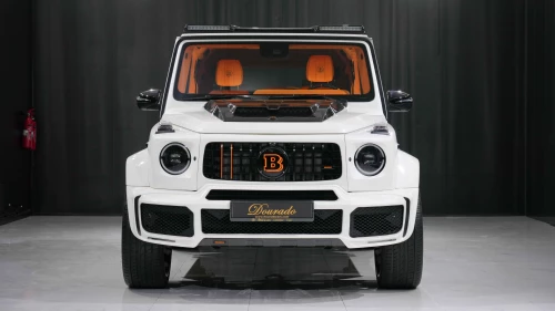 2021 Mercedes-Benz G800 by Brabus, White Exterior