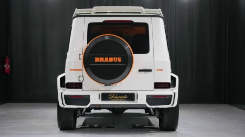 2021 Mercedes-Benz G800 by Brabus, White Exterior