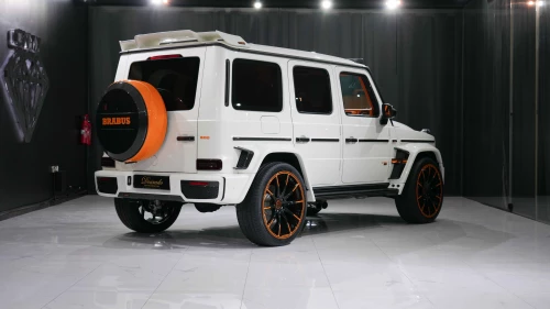 2021 Mercedes-Benz G800 by Brabus, White Exterior