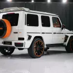 2021 Mercedes-Benz G800 by Brabus, White Exterior - Thumbnail 5