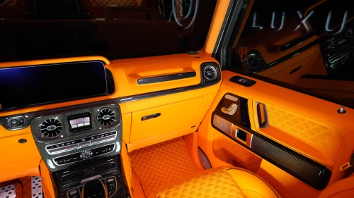 2021 Mercedes-Benz G800 by Brabus, White Exterior