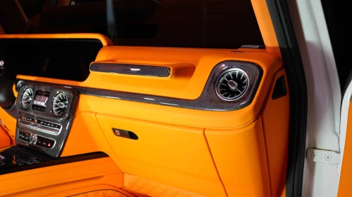 2021 Mercedes-Benz G800 by Brabus, White Exterior