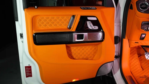 2021 Mercedes-Benz G800 by Brabus, White Exterior
