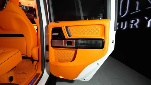 2021 Mercedes-Benz G800 by Brabus, White Exterior
