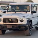 Mercedes-Benz G63 4.0L Petrol 2023 - White - carsooq - Thumbnail 1