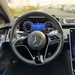 Mercedes-Benz S580 4.0L Petrol 2022 - Black - carsooq - Thumbnail 19
