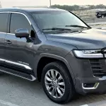 Toyota Land Cruiser GX.R 4.6L 2014 Facelifted to 2024 - Grey - Carsooq - Thumbnail 3