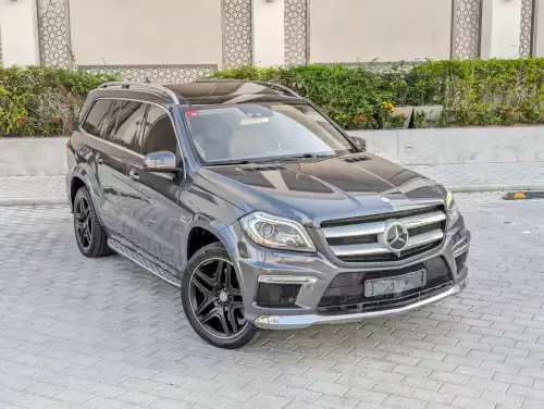 Mercedes-Benz GL500 4.7L Petrol 2015 - Grey / Beige - carsooq