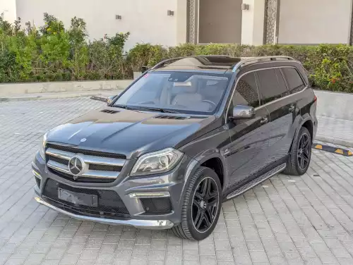 Mercedes-Benz GL500 4.7L Petrol 2015 - Grey / Beige - carsooq