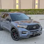 Ford Explorer ST 3.0L Ecoboost 2021 - Blue - Carsooq - Thumbnail 1