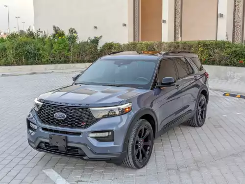 Ford Explorer ST 3.0L Ecoboost 2021 - Blue - Carsooq