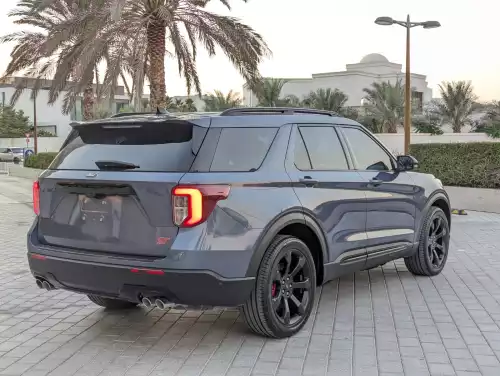 Ford Explorer ST 3.0L Ecoboost 2021 - Blue - Carsooq