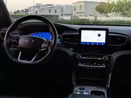Ford Explorer ST 3.0L Ecoboost 2021 - Blue - Carsooq