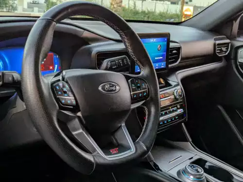 Ford Explorer ST 3.0L Ecoboost 2021 - Blue - Carsooq