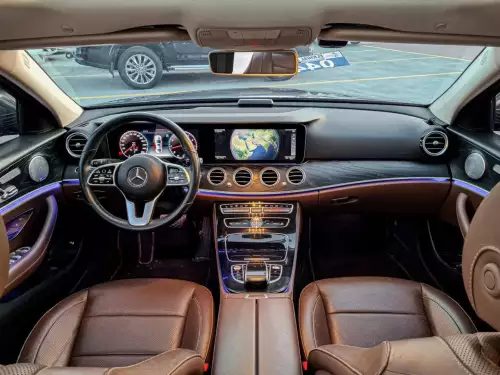 Mercedes-Benz E300 2.0L Petrol 2019 - Grey / Brown - carsooq