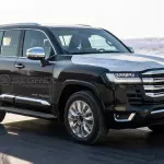 Toyota Land Cruiser VX 3.5L Petrol 2025 Model Year Black Color Exterior - Thumbnail 1