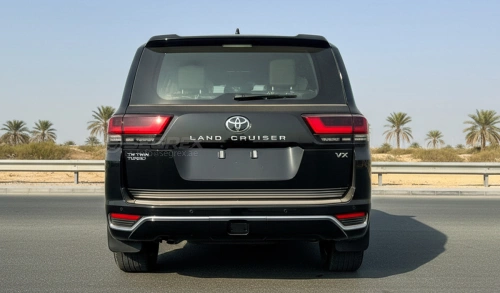 Toyota Land Cruiser VX 3.5L Petrol 2025 Model Year Black Color Exterior