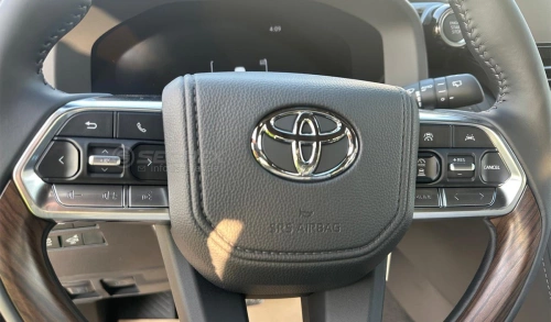 Toyota Land Cruiser VX 3.5L Petrol 2025 Model Year Black Color Exterior