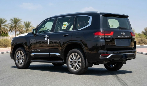 Toyota Land Cruiser VX 3.5L Petrol 2025 Model Year Black Color Exterior