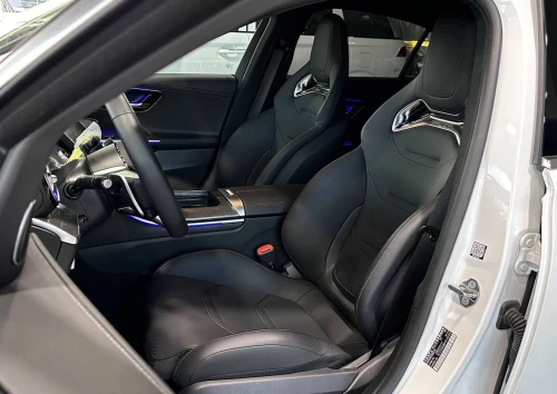 Mercedes-Benz C63s 6.2L Petrol 2024 Model Year White Color Exterior 