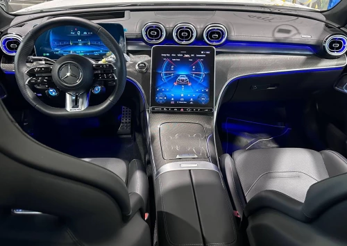 Mercedes-Benz C63s 6.2L Petrol 2024 Model Year White Color Exterior 