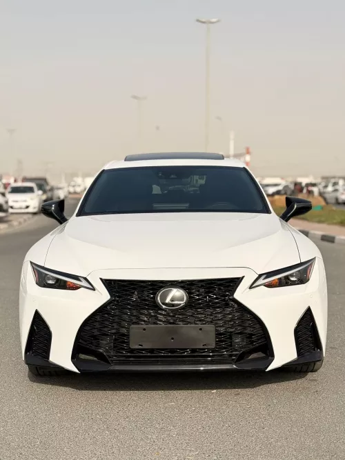 Lexus IS 350 3.5L Petrol 2025 Model Year White Color Exterior 