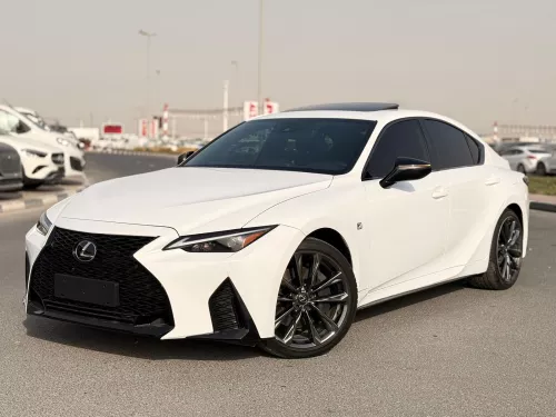 Lexus IS 350 3.5L Petrol 2025 Model Year White Color Exterior 