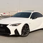 Lexus IS 350 3.5L Petrol 2025 Model Year White Color Exterior  - Thumbnail 1