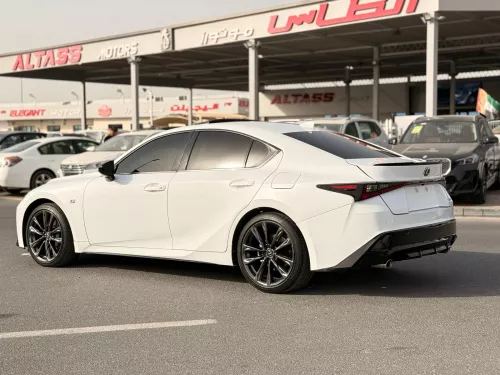 Lexus IS 350 3.5L Petrol 2025 Model Year White Color Exterior 