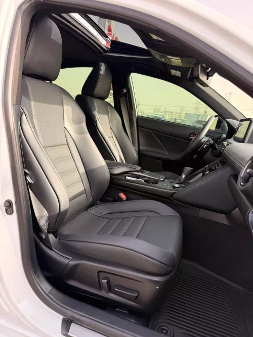 Lexus IS 350 3.5L Petrol 2025 Model Year White Color Exterior 