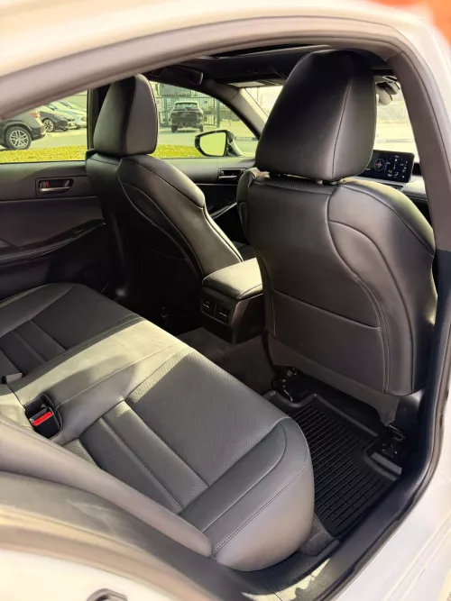 Lexus IS 350 3.5L Petrol 2025 Model Year White Color Exterior 