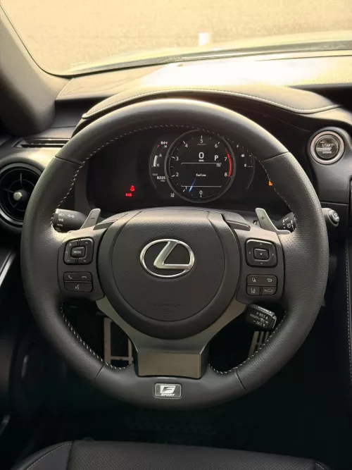 Lexus IS 350 3.5L Petrol 2025 Model Year White Color Exterior 