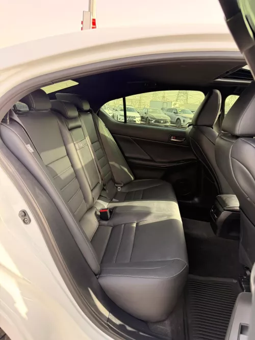 Lexus IS 350 3.5L Petrol 2025 Model Year White Color Exterior 