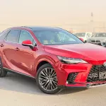 Lexus RX350H 2.5L Petrol 2024 Model Year Red Color Exterior  - Thumbnail 3