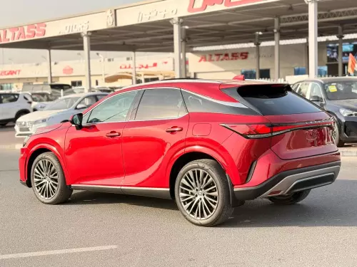 Lexus RX350H 2.5L Petrol 2024 Model Year Red Color Exterior 