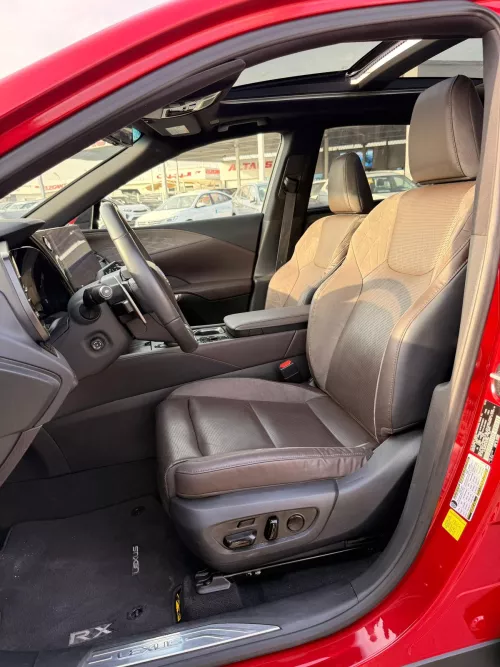 Lexus RX350H 2.5L Petrol 2024 Model Year Red Color Exterior 