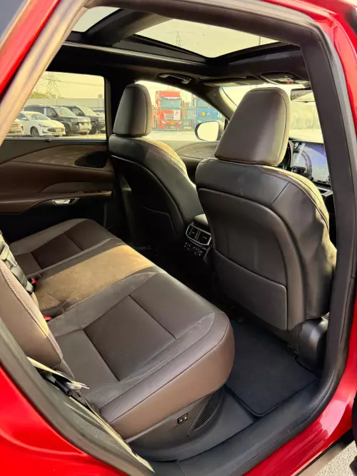 Lexus RX350H 2.5L Petrol 2024 Model Year Red Color Exterior 