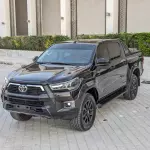 Toyota Hilux 2.7L Petrol 2017 (2025 facelift) Model Year - Black - Thumbnail 3