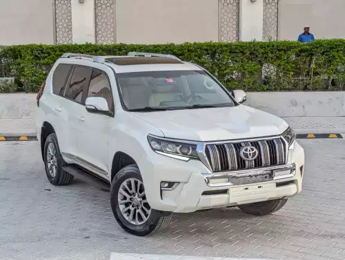 Toyota Prado GXR 4.0L Petrol 2018 Model Year White Color Exterior 