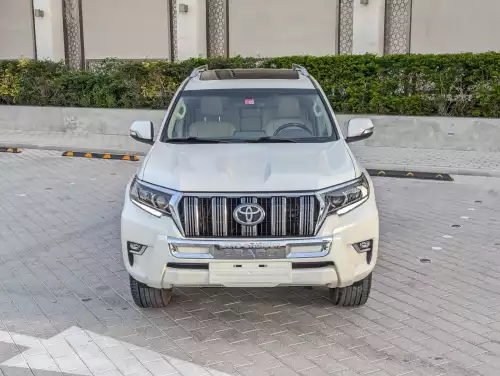 Toyota Prado GXR 4.0L Petrol 2018 Model Year White Color Exterior 