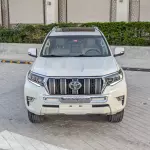 Toyota Prado GXR 4.0L Petrol 2018 Model Year White Color Exterior  - Thumbnail 2