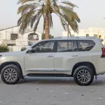 Toyota Prado GXR 4.0L Petrol 2018 Model Year White Color Exterior  - Thumbnail 5