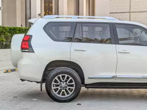 Toyota Prado GXR 4.0L Petrol 2018 Model Year White Color Exterior 