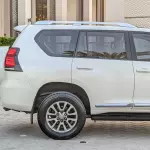 Toyota Prado GXR 4.0L Petrol 2018 Model Year White Color Exterior  - Thumbnail 6