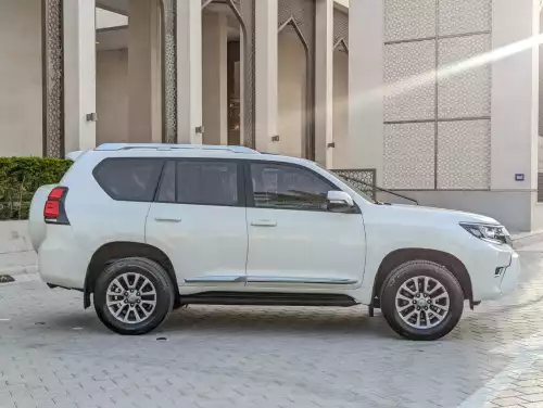 Toyota Prado GXR 4.0L Petrol 2018 Model Year White Color Exterior 