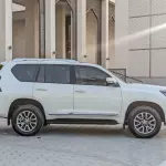 Toyota Prado GXR 4.0L Petrol 2018 Model Year White Color Exterior  - Thumbnail 8