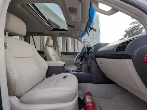Toyota Prado GXR 4.0L Petrol 2018 Model Year White Color Exterior 